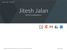 Tablet Screenshot of jiteshjalan.com